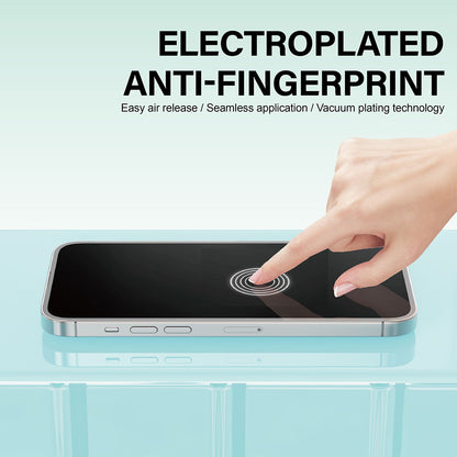 Folie de protectie Ecran Lito NB pentru Apple iPhone 17 / 16 Pro, Sticla Securizata, Full Glue, Neagra