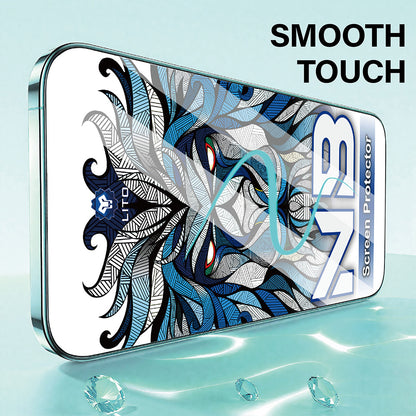 Folie de protectie Ecran Lito NB pentru Apple iPhone 17 Pro Max, Sticla Securizata, Full Glue, Neagra