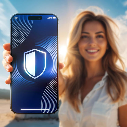 Folie de protectie Ecran Matte 3MK HardGlass Max pentru Apple iPhone 17 Pro, Sticla Securizata, Full Glue, Neagra