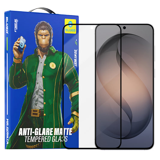 Folie de protectie Ecran Matte Blueo Anti-Glare pentru Samsung Galaxy S26 S942, Sticla Securizata, Full Glue, Neagra