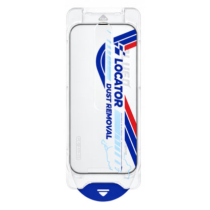 Folie de protectie Ecran Matte Blueo Anti Reflective Applicator Pro pentru Apple iPhone 18 Pro, Sticla Securizata, Full Glue, Neagra