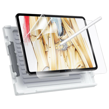 Folie de protectie Ecran Matte ESR Paper Feel pentru Apple iPad Air 13 (2025) / Air 13 (2024), Plastic, Full Glue, Set 2 bucati