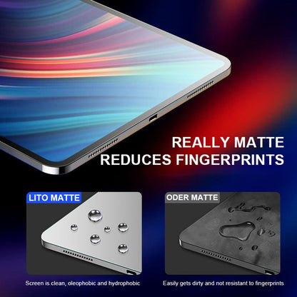 Folie de protectie Ecran Matte Lito Classic pentru Apple iPad Pro 13 (2024), Sticla Securizata, Full Glue, 2.5D