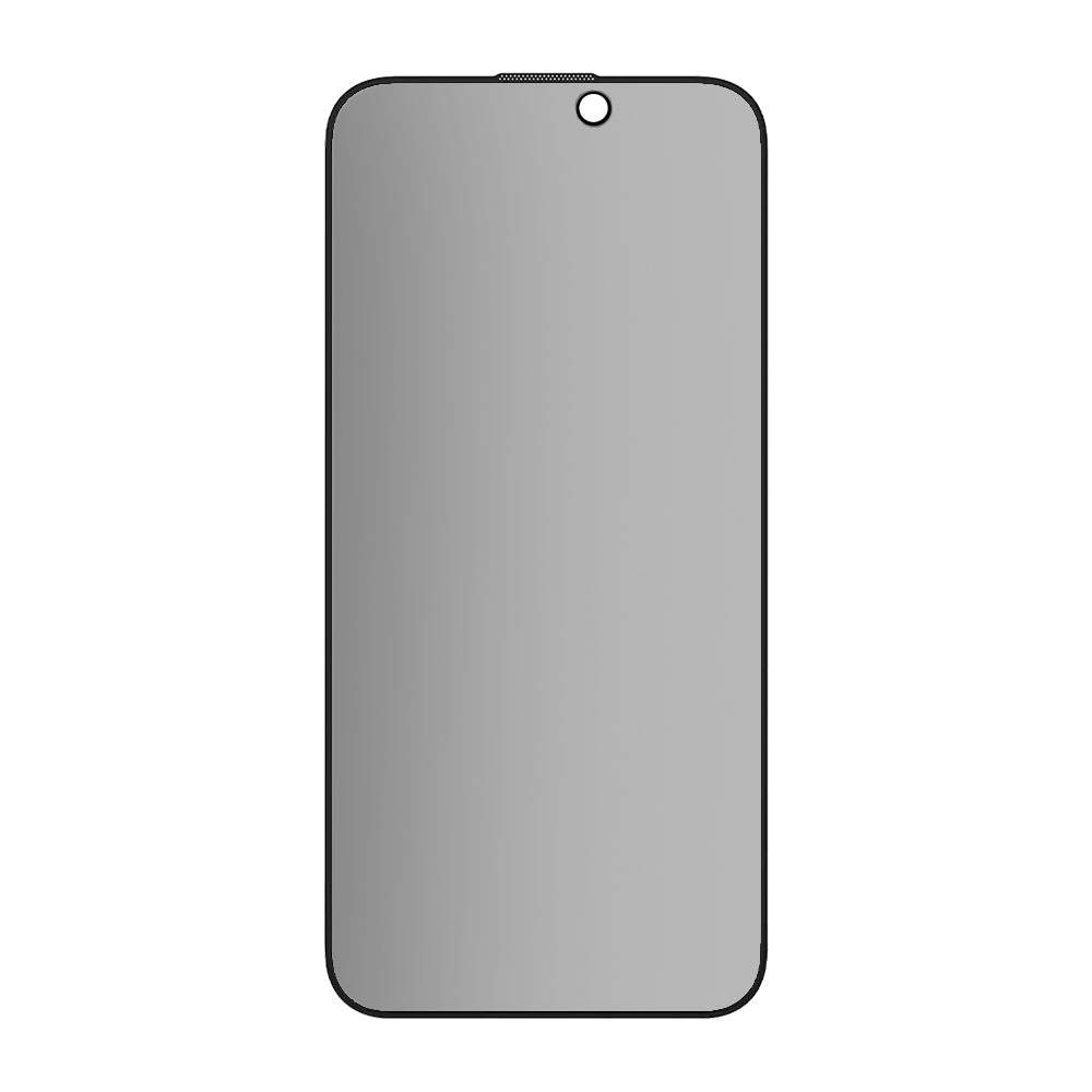 Folie de protectie Ecran Matte Privacy Blueo Anti-Peep pentru Apple iPhone 14 Plus / 13 Pro Max, Sticla Securizata, Full Glue