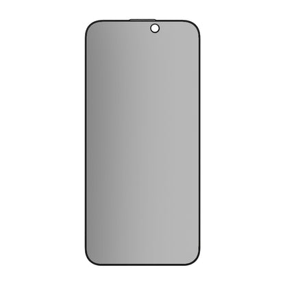 Folie de protectie Ecran Matte Privacy Blueo Anti-Peep pentru Apple iPhone 14 Pro, Sticla Securizata, Full Glue