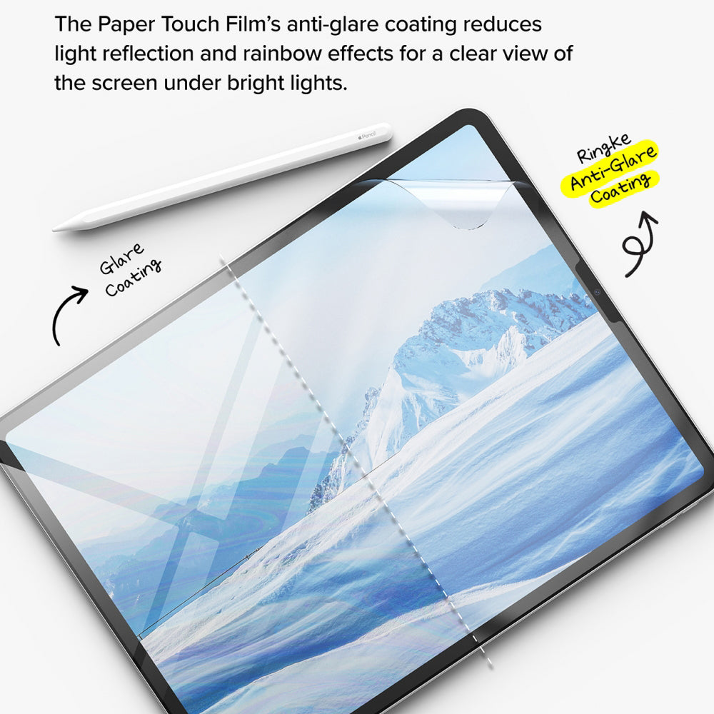 Folie de protectie Ecran Matte Ringke Paper Touch Hard pentru Apple iPad Pro 13 (2024), Plastic