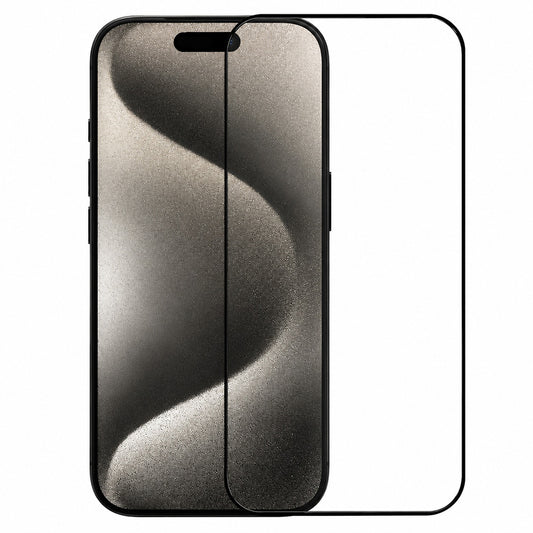 Folie de protectie Ecran Nillkin CP+ Pro pentru Apple iPhone 15 Pro Max, Sticla Securizata, Full Glue, Neagra