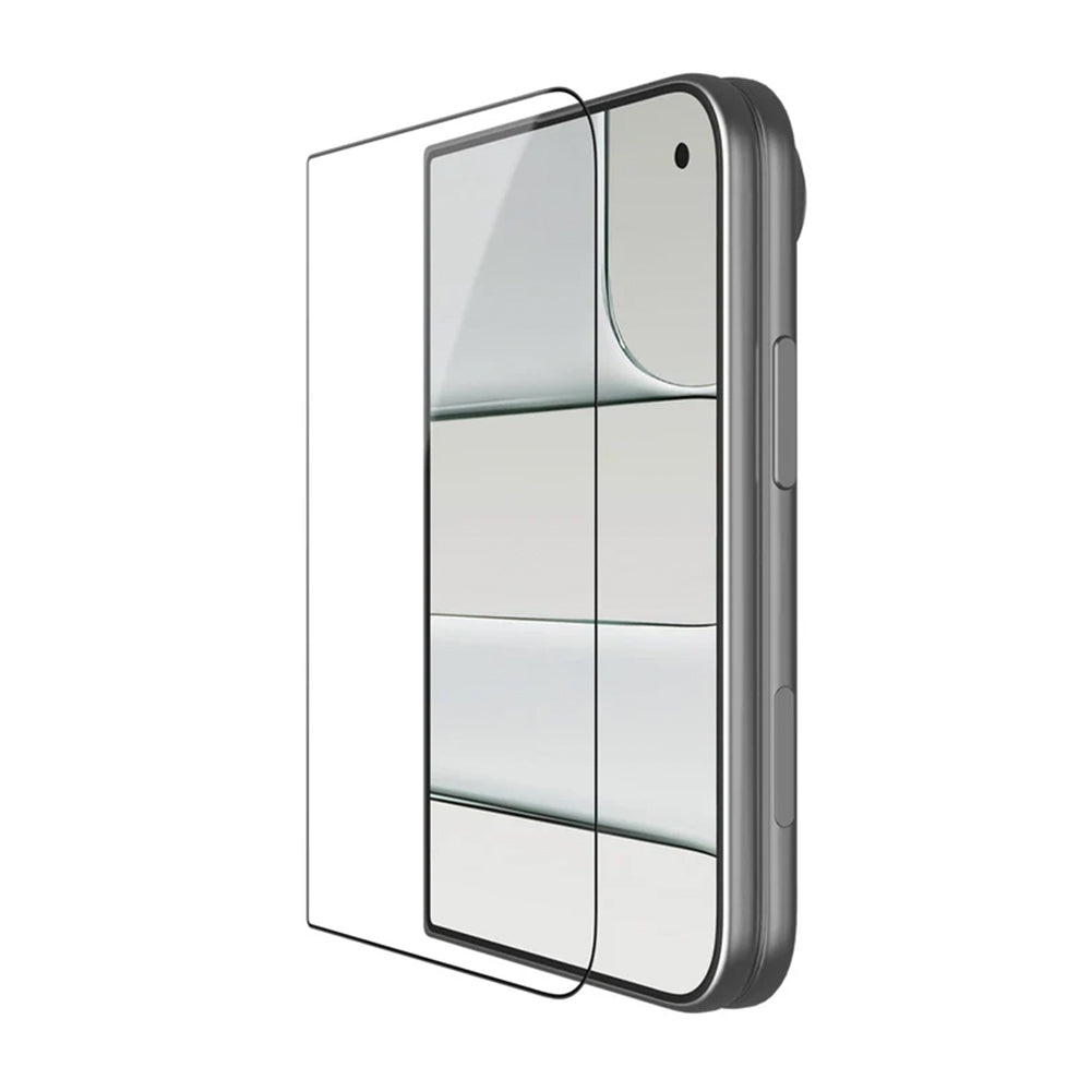 Folie de protectie Ecran Exterior Nillkin CP+ Pro with Applicator pentru Apple iPhone Duo, Sticla Securizata, Full Glue, Neagra
