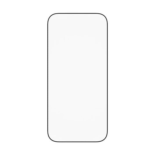 Folie de protectie Ecran PanzerGlass Ultra-Wide Ceramic II EasyAligner pentru Apple iPhone 17 / 16 Pro, Sticla Securizata, Full Glue, Neagra