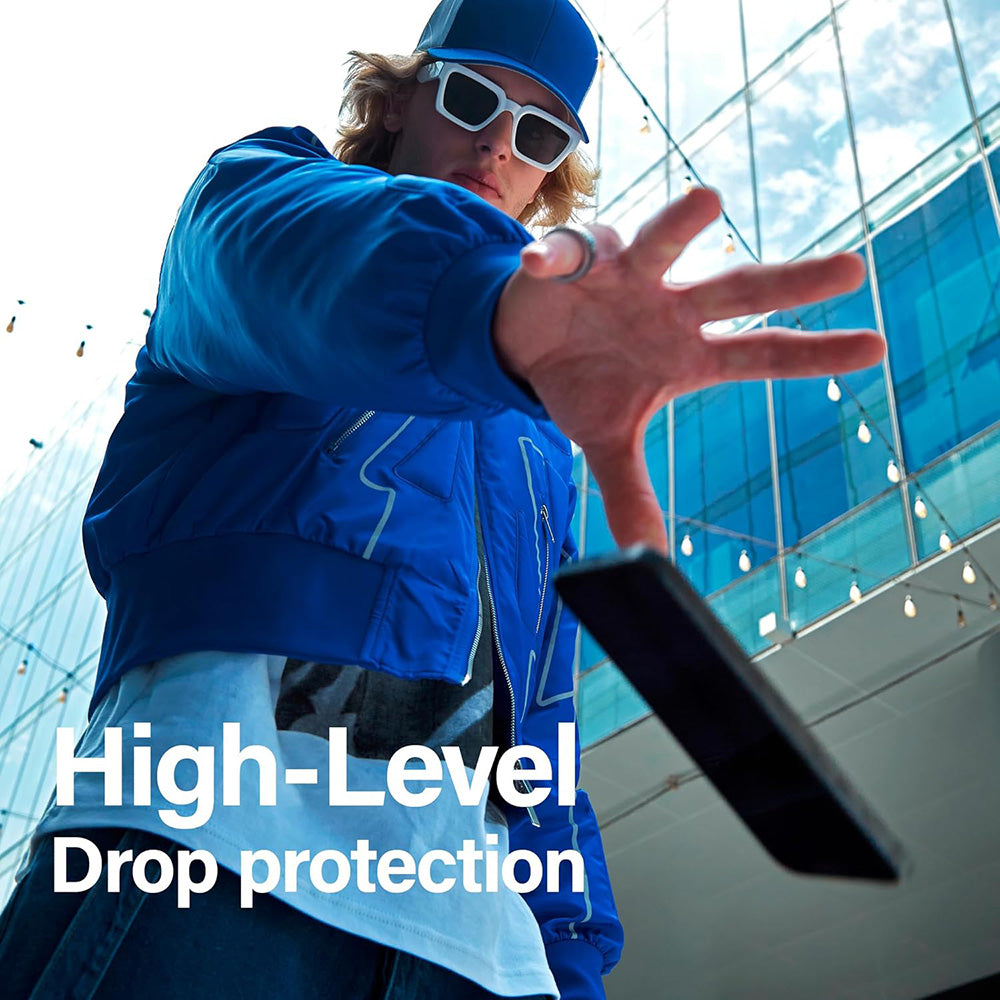 Folie de protectie Ecran PanzerGlass Ultra-Wide Fit EasyAligner pentru Apple iPhone 17 / 16 Pro, Sticla Securizata, Full Glue, Neagra