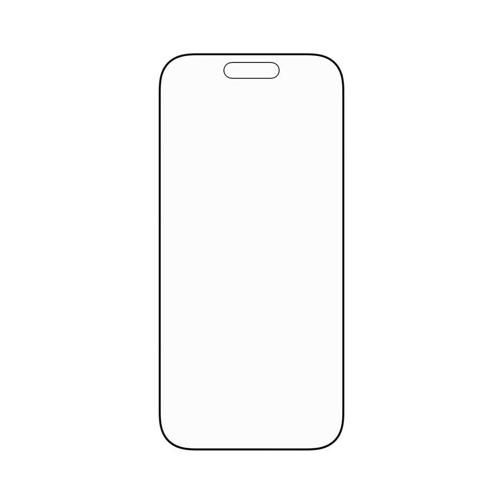 Folie de protectie Ecran PanzerGlass Ultra-Wide Fit Stealth Fastfit pentru Apple iPhone 17 / 16 Pro, Sticla Securizata, Full Glue, Neagra