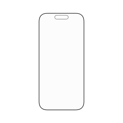 Folie de protectie Ecran PanzerGlass Ultra-Wide Fit Stealth Fastfit pentru Apple iPhone 17 Pro, Sticla Securizata, Full Glue, Neagra