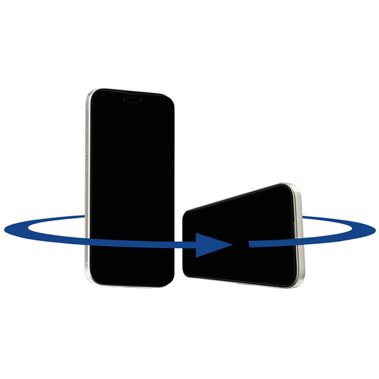 Folie de protectie Ecran Privacy Anank 1X Reinforced 360 pentru Apple iPhone 15 Pro Max, Sticla Securizata, Full Glue, 2.5D