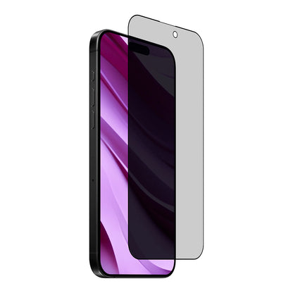 Folie de protectie Ecran Privacy Anank 2X Reinforced pentru Apple iPhone 15 Pro Max, Sticla Securizata, Full Glue, 2.5D