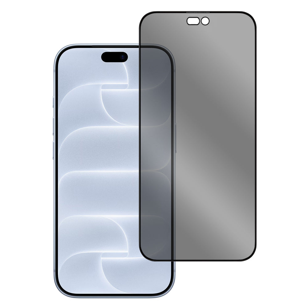 Folie de protectie Ecran Privacy Blueo Anti-Peep Applicator Pro pentru Apple iPhone 18 Pro, Sticla Securizata, Full Glue