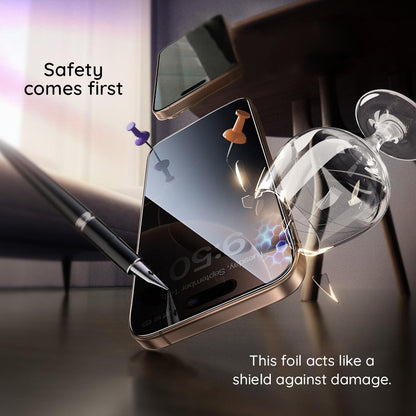 Folie de protectie Ecran Privacy Guess pentru Apple iPhone 16 Pro Max, Sticla Securizata, Full Glue, 2.5D, GUTGP16XBOKGCIP