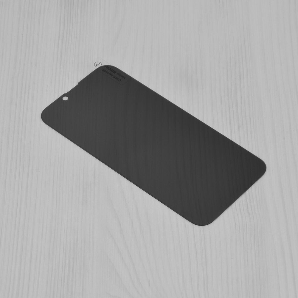 Folie de protectie Ecran Privacy Lito Classic pentru Apple iPhone 14 Plus / 13 Pro Max, Sticla Securizata, Full Glue, 2.5D