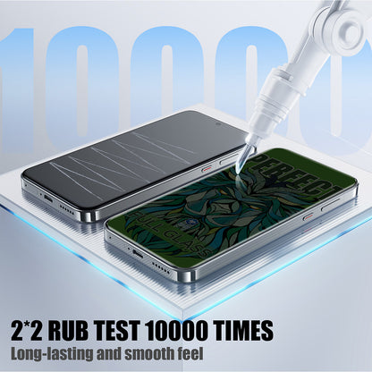 Folie de protectie Ecran Privacy Lito D+ Max Strong pentru Apple iPhone 17 / 16 Pro, Sticla Securizata, Full Glue