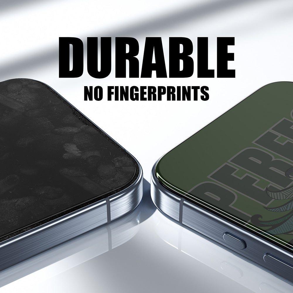 Folie de protectie Ecran Privacy Lito D+ Max Strong pentru Apple iPhone 17 / 16 Pro, Sticla Securizata, Full Glue