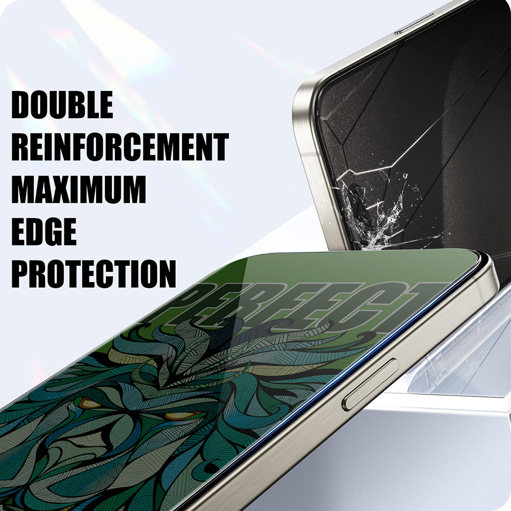 Folie de protectie Ecran Privacy Lito D+ Max Strong pentru Apple iPhone 17 Pro, Sticla Securizata, Full Glue