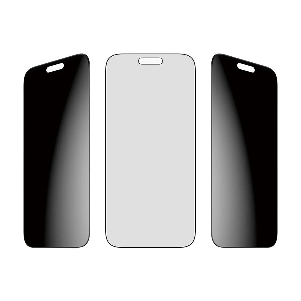 Folie de protectie Ecran Privacy PanzerGlass Ultra-Wide Fit 2-Way EasyAligner pentru Apple iPhone 17 Pro Max, Sticla Securizata, Full Glue