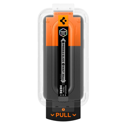Folie de protectie Ecran Privacy Spigen GlastR EZ FIT Pro pentru Apple iPhone 17 Air, Sticla Securizata, Full Glue AGL09871