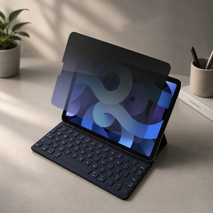 Folie de protectie Ecran Privacy Techsuit ArmorGlass CrystalHD pentru Apple iPad Pro 11 (2022), Sticla Securizata, Full Glue, Set 2 bucati