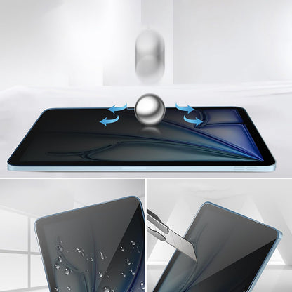 Folie de protectie Ecran Privacy Techsuit ArmorGlass CrystalHD pentru Samsung Galaxy Tab S10+ / Tab S9 FE+, Sticla Securizata, Full Glue, Set 2 bucati