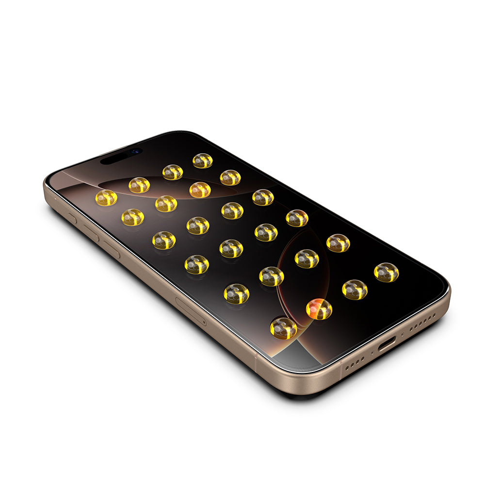 Folie de protectie Ecran Privacy Techsuit TitanGlass pentru Apple iPhone 17 / 16 Pro, Sticla Securizata, Full Glue