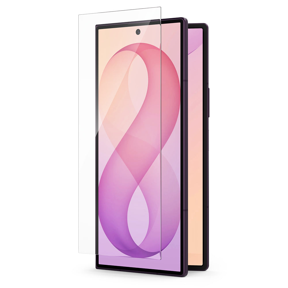 Folie de protectie Ecran Exterior Ringke Easy Slide pentru Samsung Galaxy Z Fold8 Ultra F976, Sticla Securizata, Full Glue, Set 2 bucati