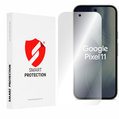 Folie de protectie Ecran Smart Protection Premium Classic pentru Google Pixel 11, Plastic, Full Glue, Set 2 bucati