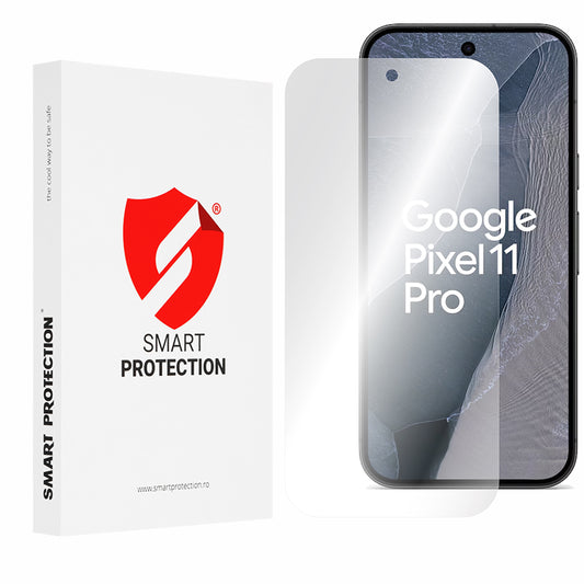 Folie de protectie Ecran Smart Protection Premium Classic pentru Google Pixel 11 Pro, Plastic, Set 2 bucati