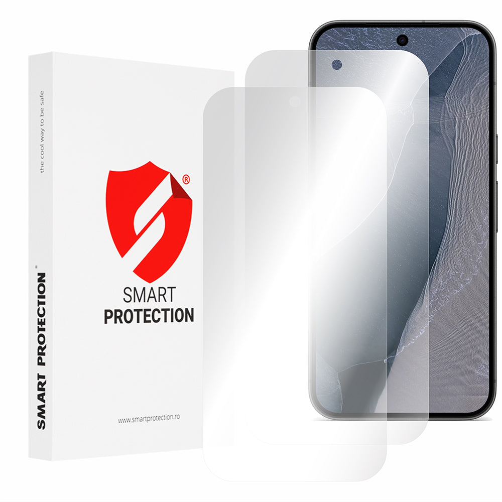 Folie de protectie Ecran Smart Protection Premium Classic pentru Google Pixel 11 Pro XL, Plastic, Full Glue, Set 2 bucati