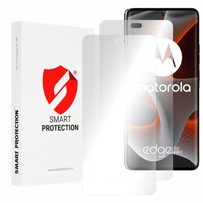 Folie de protectie Ecran Smart Protection Premium Classic pentru Motorola Edge 50 Pro, Plastic, Set 2 bucati