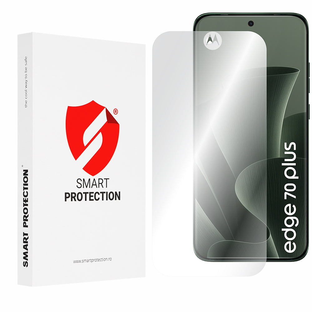 Folie de protectie Ecran Smart Protection Premium Classic pentru Motorola Edge 70 Plus, Plastic, Set 2 bucati