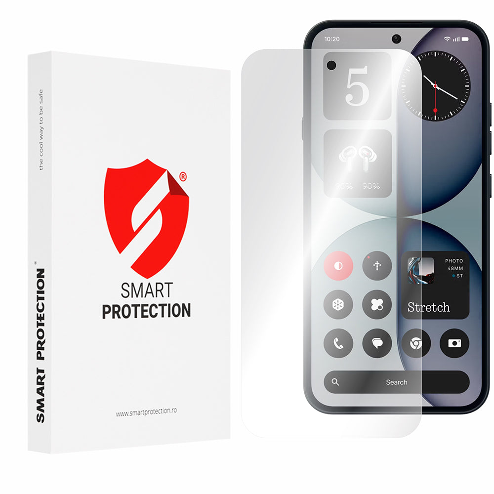 Folie de protectie Ecran Smart Protection Premium Classic pentru Nothing Phone (4a), Plastic, Set 2 bucati