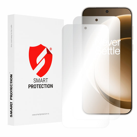 Folie de protectie Ecran Smart Protection Premium Classic pentru OnePlus 15, Plastic, Set 2 bucati