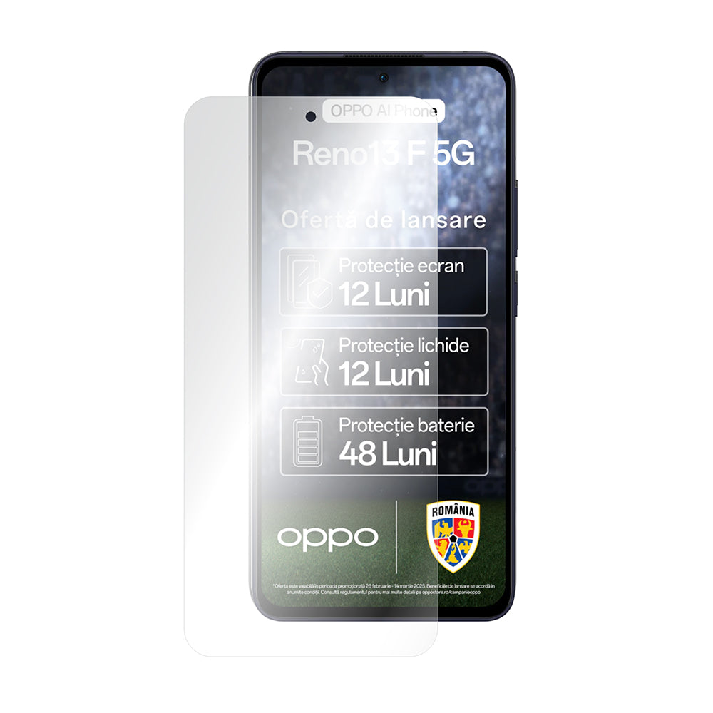 Folie de protectie Ecran Smart Protection Premium Classic pentru Oppo Reno13 FS 5G / Reno13 F 4G / Reno13 F, Plastic, Set 2 bucati