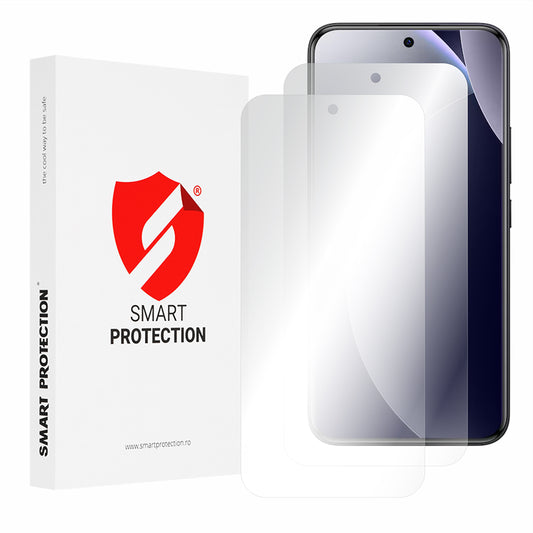 Folie de protectie Ecran Smart Protection Premium Classic pentru Xiaomi Redmi Note 15 Pro+ 5G, Plastic, Set 2 bucati