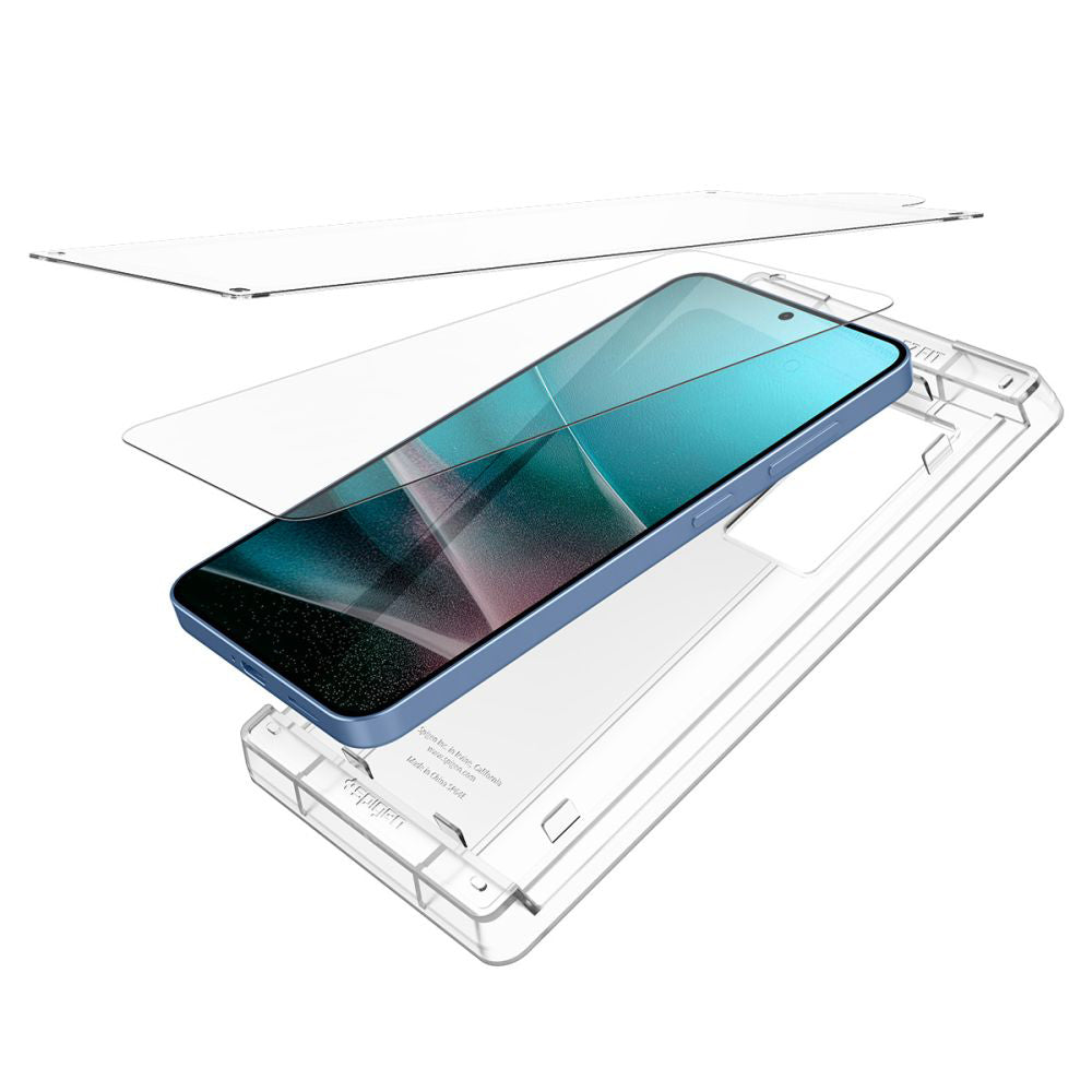 Folie de protectie Ecran Spigen Elite Shield EZ FIT HD pentru Samsung Galaxy S25+ S936, Plastic AFL09087