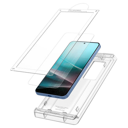 Folie de protectie Ecran Spigen Elite Shield EZ FIT HD pentru Samsung Galaxy S25+ S936, Plastic AFL09087