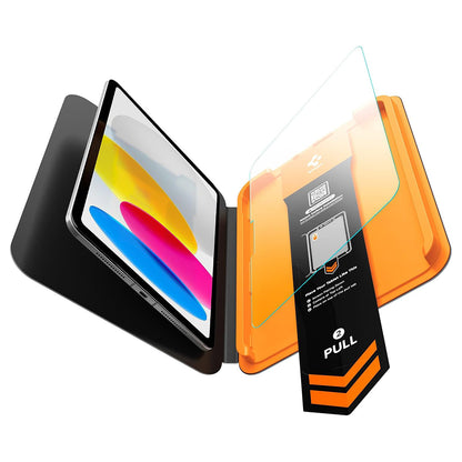 Folie de protectie Ecran Spigen GlastR Align Master T pentru Apple iPad (2025) / (2022), Sticla Securizata, Full Glue AGL11698