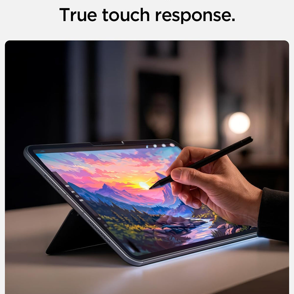 Folie de protectie Ecran Spigen GlastR Align Master T pentru Apple iPad Pro 11 (2025) / Pro 11 (2024), Sticla Securizata, Full Glue AGL11699
