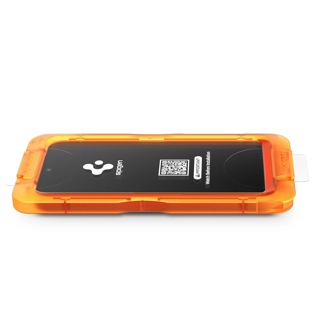 Folie de protectie Ecran Spigen GlastR AlignMaster S pentru OnePlus 15R, Sticla Securizata, Full Glue, Set 2 bucati AGL11398