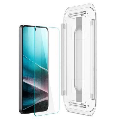 Folie de protectie Ecran Spigen GlastR EZ FIT pentru Samsung Galaxy A36 A366, Sticla Securizata, Full Glue, Set 2 bucati AGL09202