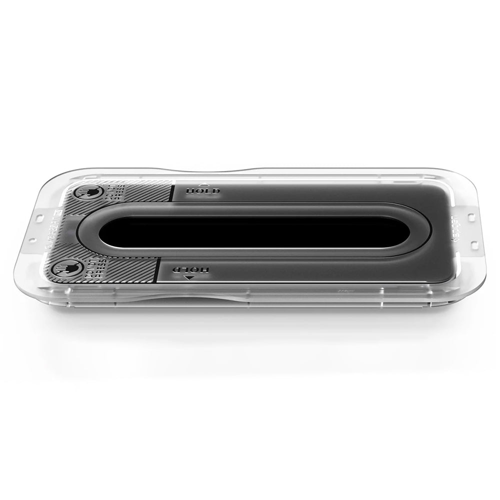 Folie de protectie Ecran Spigen GlastR EZ FIT Pro HD pentru Samsung Galaxy S26 FE S741, Sticla Securizata, Full Glue, Set 2 bucati AGL11811