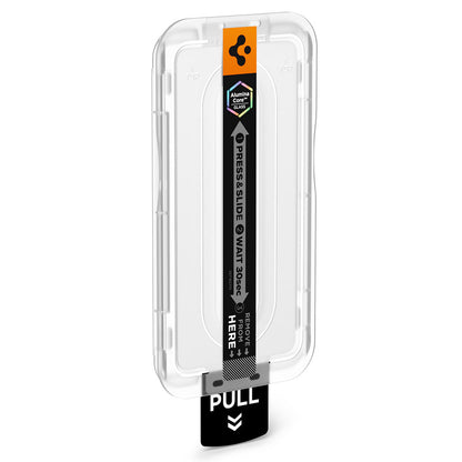 Folie de protectie Ecran Spigen GlastR EZ FIT Pro HD (Anti-Reflection) pentru Samsung Galaxy S26 Plus S947, Sticla Securizata, Full Glue, Set 2 bucati