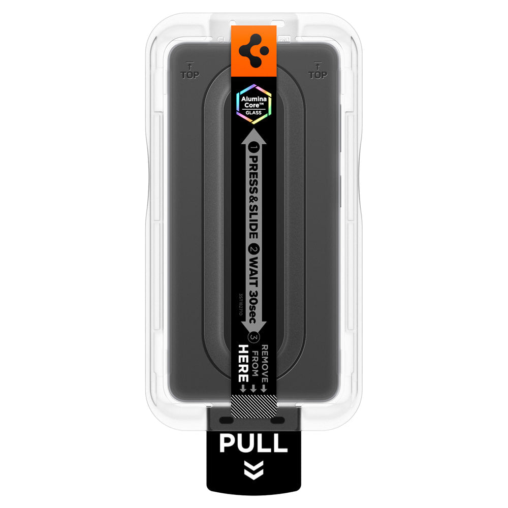 Folie de protectie Ecran Spigen GlastR EZ FIT Pro HD Anti-Reflection pentru Samsung Galaxy S26 S942, Sticla Securizata, Full Glue, Set 2 bucati