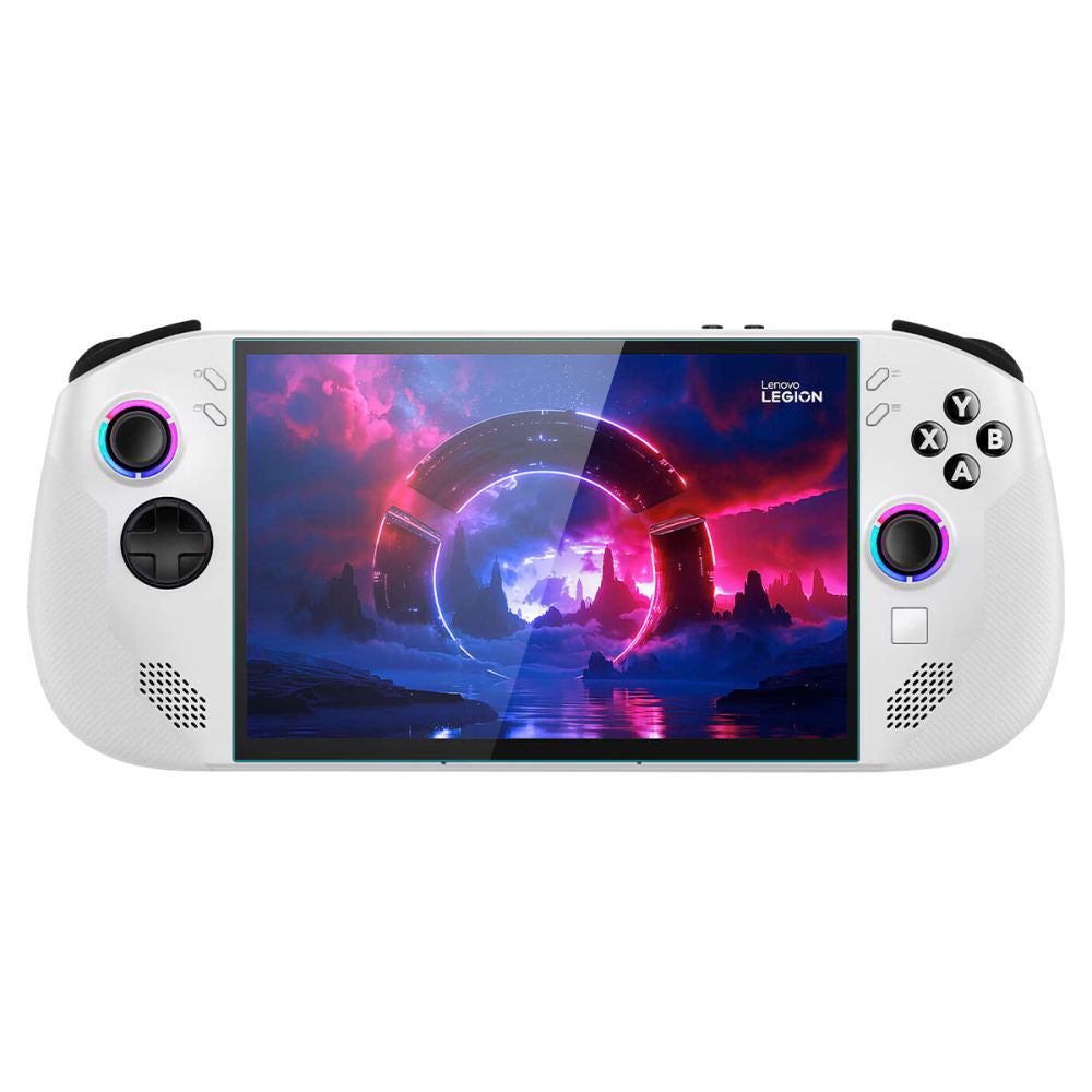 Folie de protectie Ecran Spigen GlastR Slim pentru Lenovo Legion Go S, Sticla Securizata, Full Glue, Set 2 bucati AGL09773