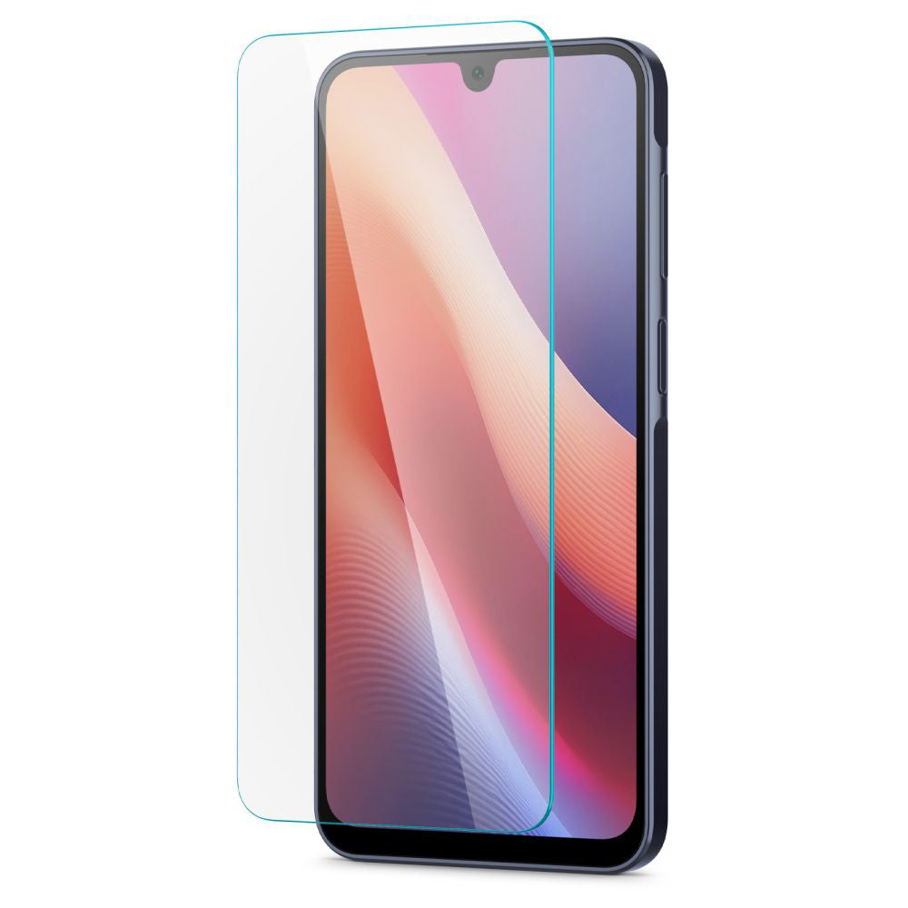 Folie de protectie Ecran Spigen GlastR Slim pentru Samsung Galaxy A26 A266 / A16 5G A166 / A16 4G A165, Sticla Securizata, Full Glue, Set 2 bucati